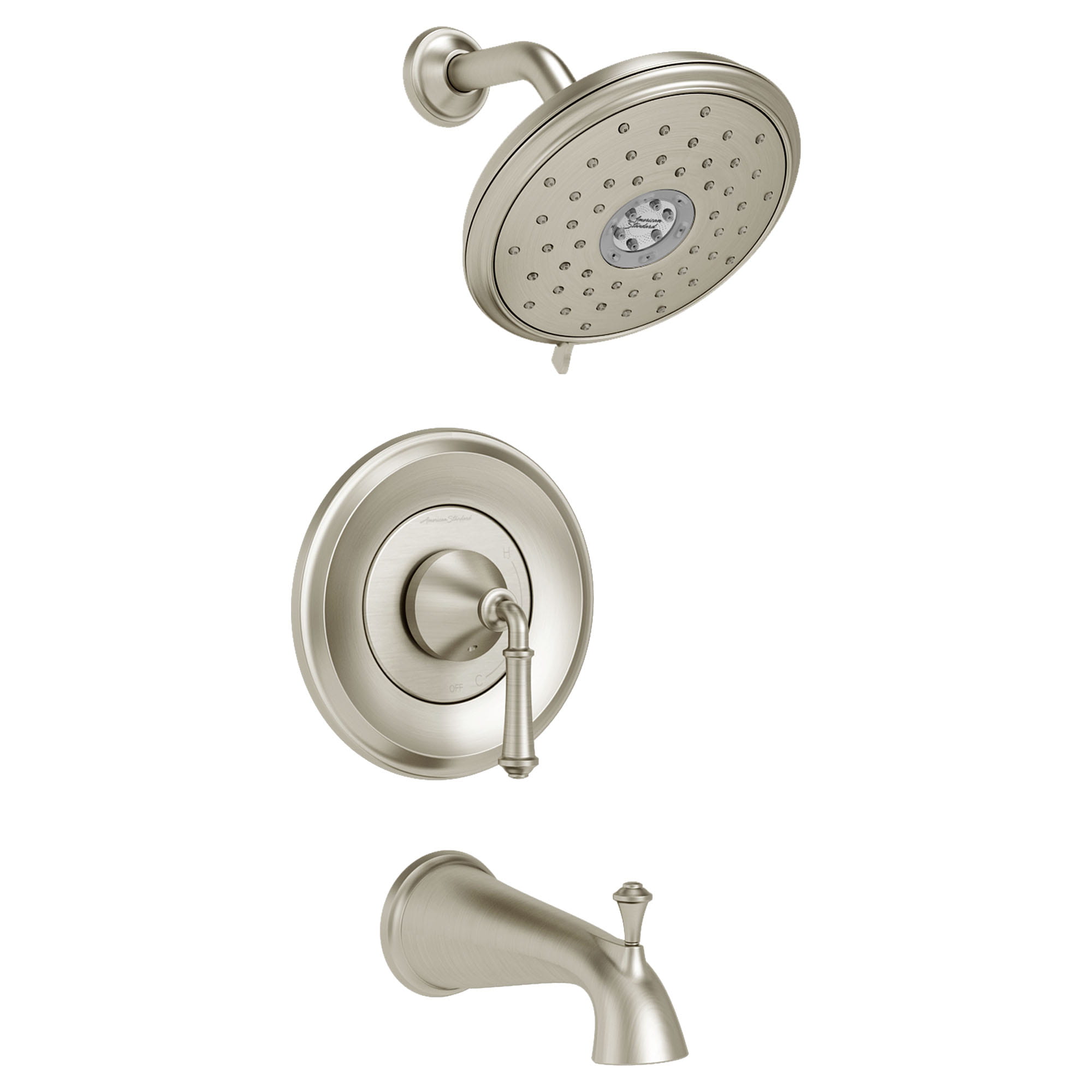 Delancey® 1.8 gpm/6.8 L/min Tub and Shower Trim Kit With Water-Saving 4-Function Showerhead and Lever Handle
